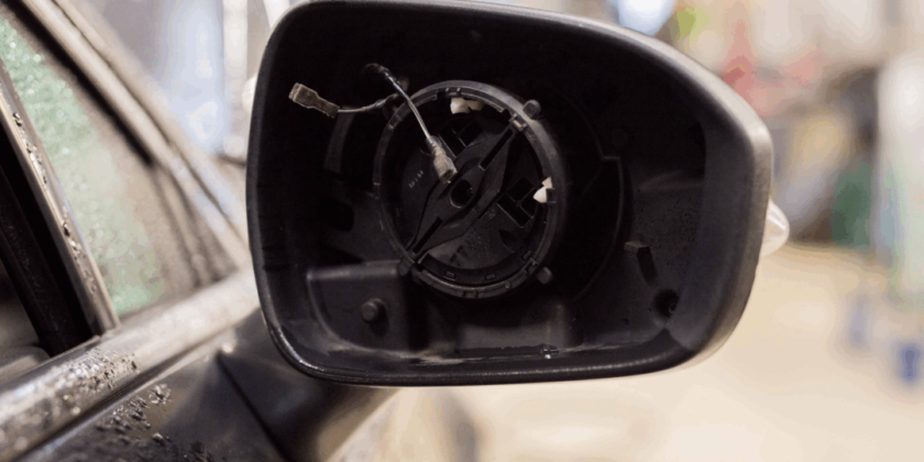 Tyveri af sidespejle i Søvang